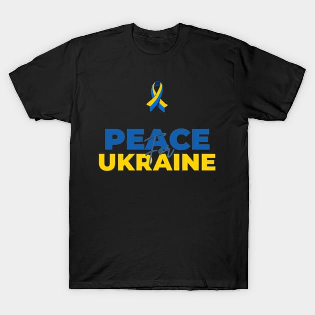 Peace for Ukraine - International day of Peace T-Shirt by Tee Shop